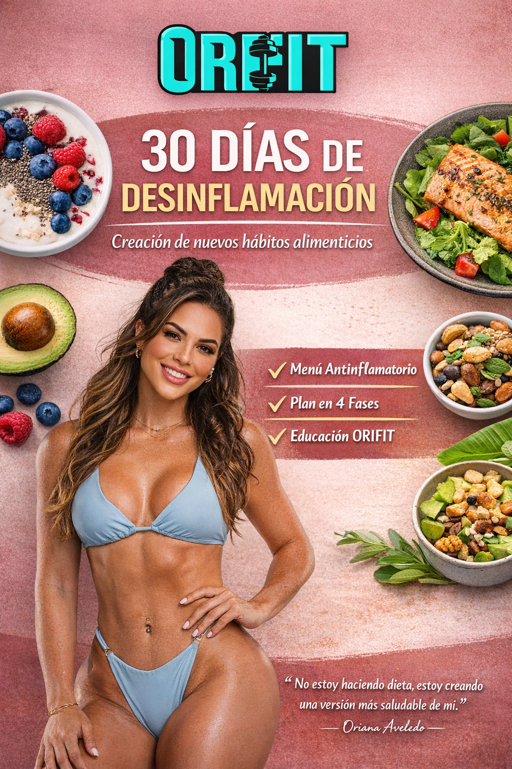 30 días de desinflamación y creación de nuevos hábitos alimenticios